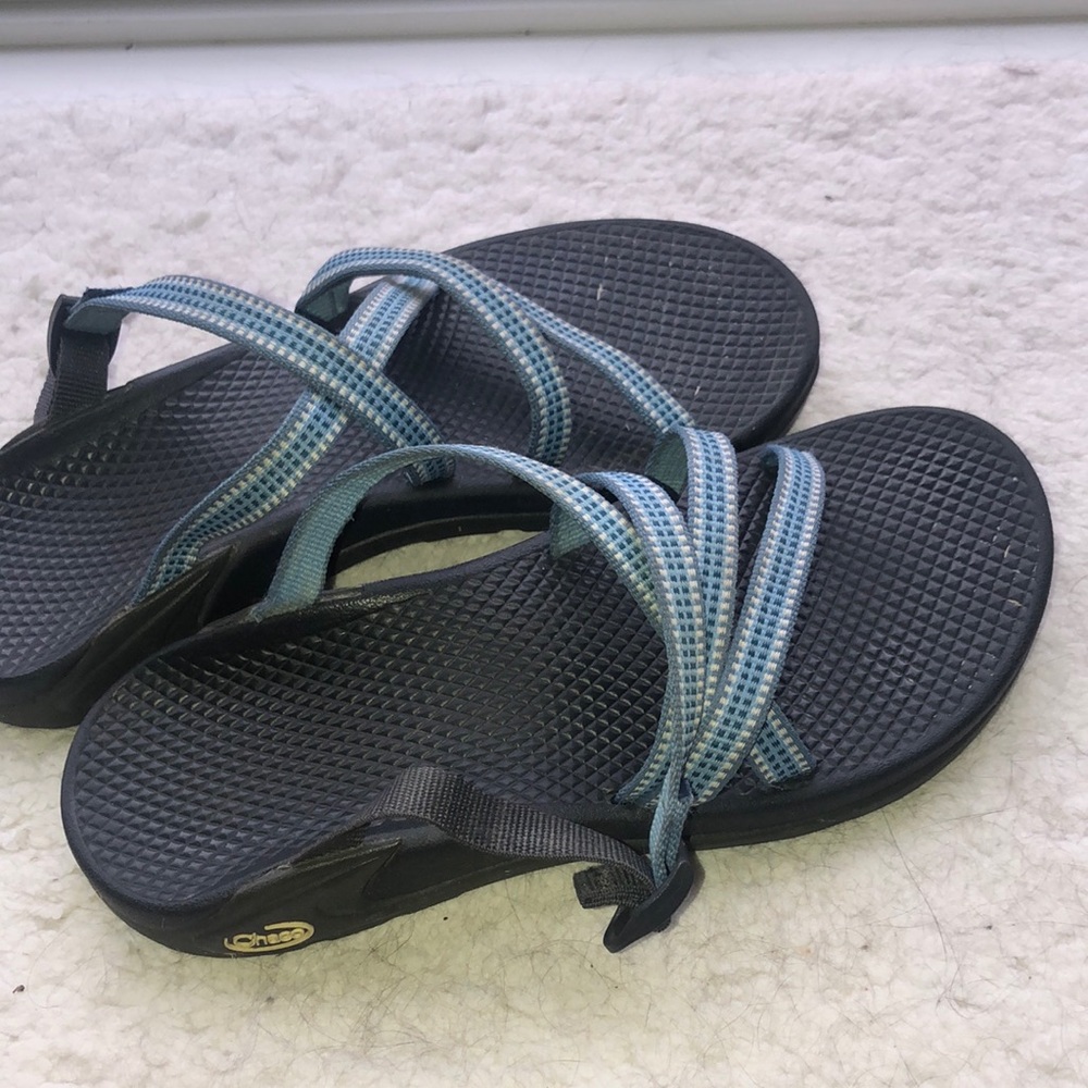 Blue strapped Chaco
